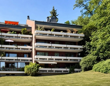Architektonische Wohnanlage in