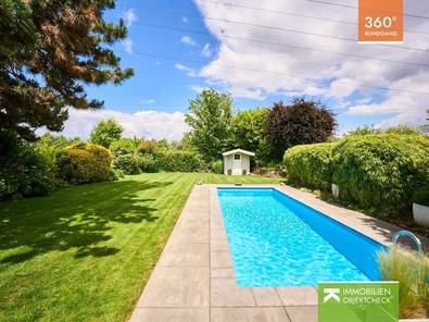 Garten mit Pool