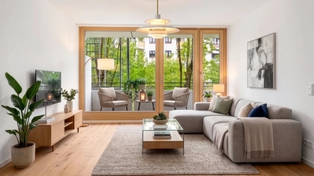 Wohnzimmer-Visualisierung