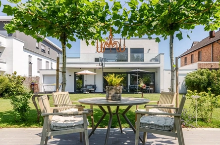 Terrasse Bäume