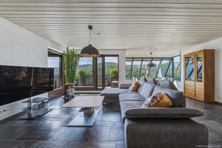 Das offene Wohn und Esszimmer