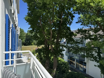 Deichblick vom Balkon