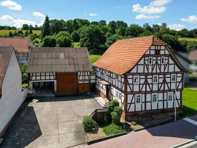 Luftaufnahme Hof