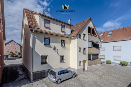 Blick auf die ruhige Hausrücks