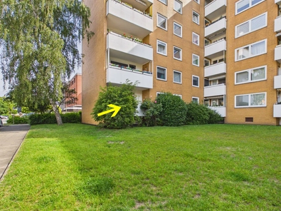 Balkon von außen