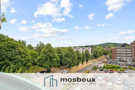 Ausblick vom Balkon