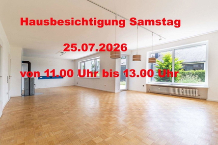 Hausbesichtigung Samstag 25.07.2026 von 11.00 - 13.00 Uhr