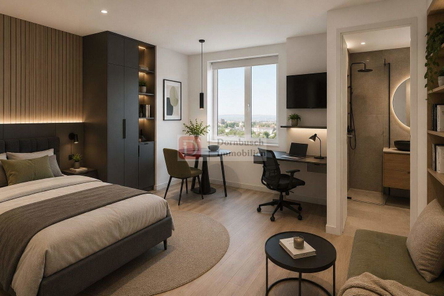 1-Zimmer-Wohnung - Virtual Staging