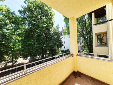 Ausblick vom Balkon 01