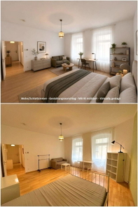 Wohn-Schlafzimmer