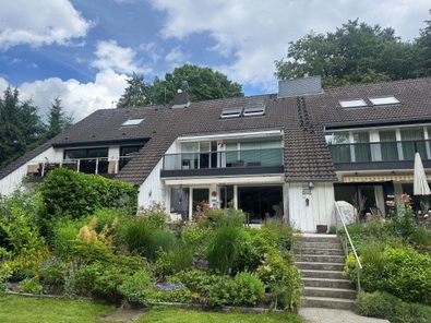Rückansicht des Hauses