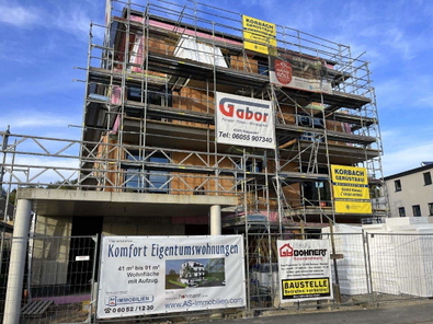 Neubau Bautenstand April 2026