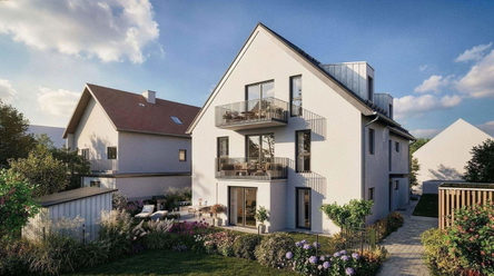 Visualisierung Gartenansicht