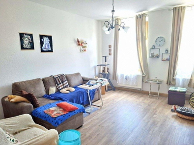 großzügiges Wohnzimmer