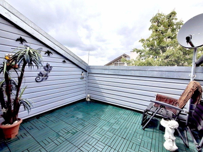 uneinsehbare Dachterrasse