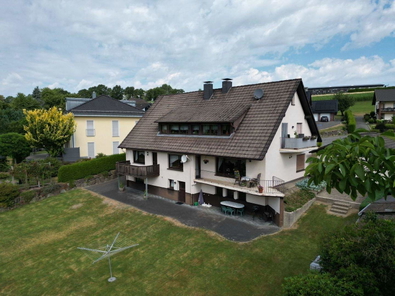 Außenansicht vom Wohnhaus