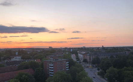 Ausblick vom Wohnbereich/Loggia