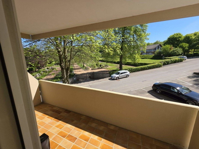 Ausblick Balkon