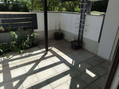große Terrasse, Südseite