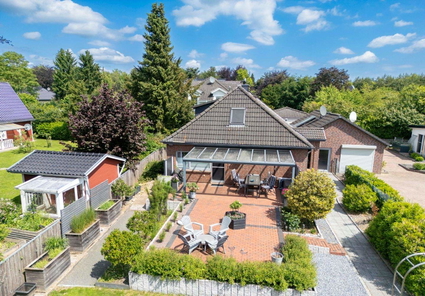 Blick auf die Terrasse