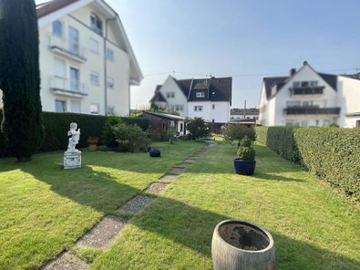 Rückansicht unscharf