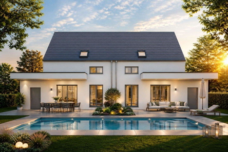 Bild Gartenansicht Double  Pool 10