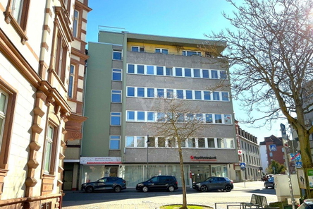 Blick auf die Immobilie