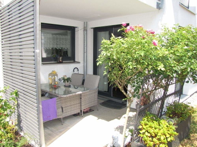 Die sonnige Terrasse!