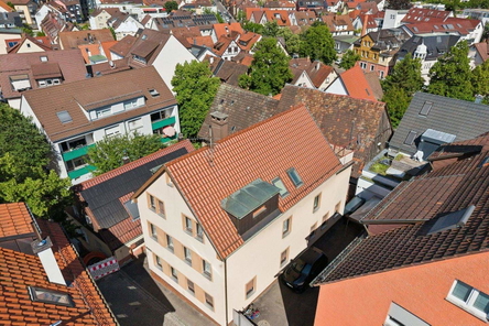 Hochwertige und gepflegte Fassade