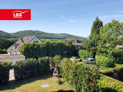 Blick vom Balkon