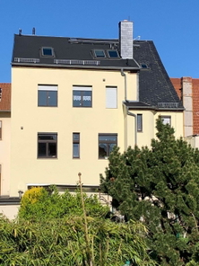 Blick auf das Haus