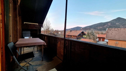 geräumiger Balkon