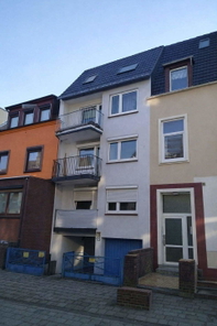 Frontansicht des Hauses