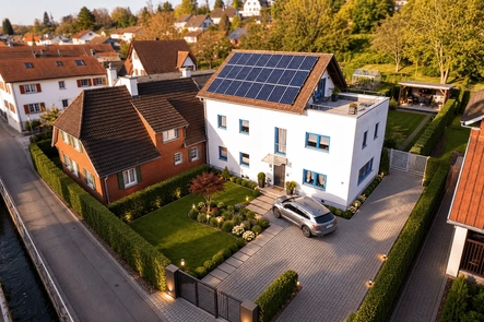 Hausansicht KI