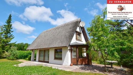 Idyllische Ferienhaus unter Reet