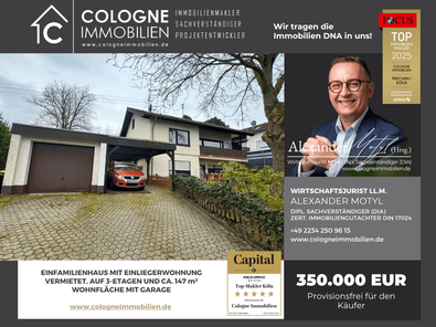 Einfamilienhaus mit Einliegerwohnung