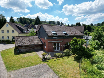 Aussenansicht vom Wohnhaus