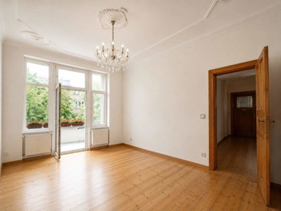 Wohnzimmer, nachbearbeitet, ohne Möbel
