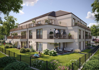 Hausansicht Garten