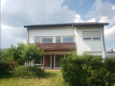 Sicht vom Garten