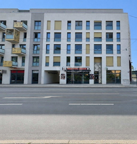 Frontansicht Gebäude