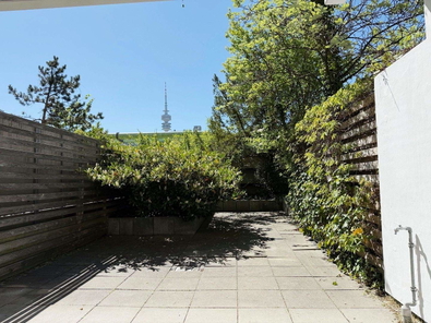 Ausblick Garten