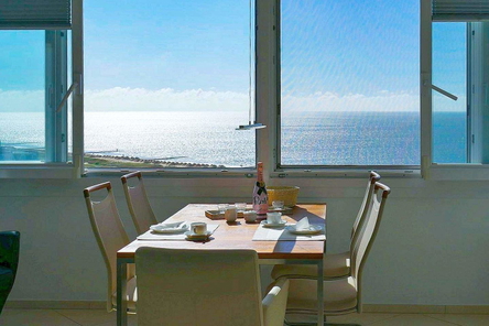 Wohnzimmer direkte Seesicht
