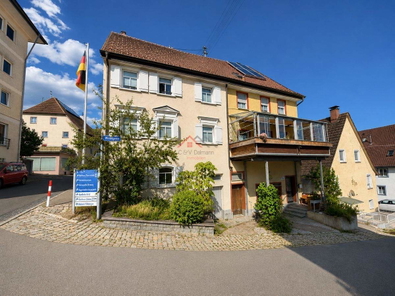 Außensicht Mehrfamilienhaus Doppelhaus 1 und 2