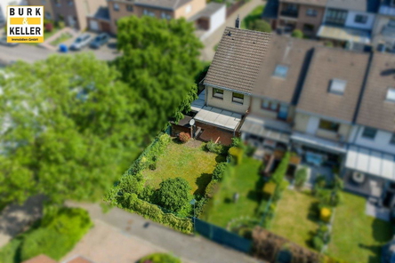 Überflug Gartenansicht