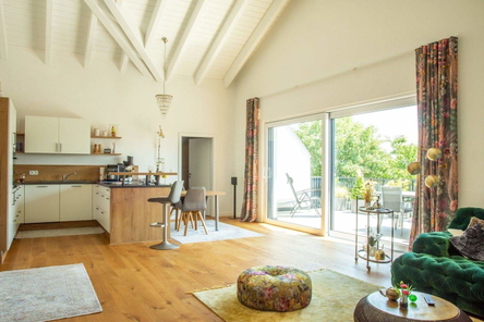 Blick in den Wohnraum