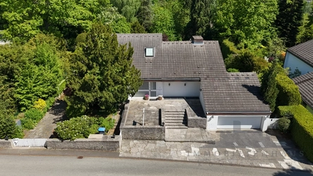 Drohnenaufnahme - Straßenansic