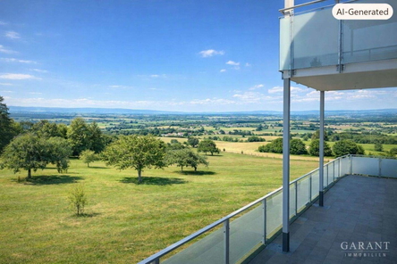 Ausblick Terrasse