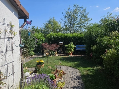 Blick in den Garten