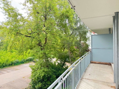 großzügiger Balkon
